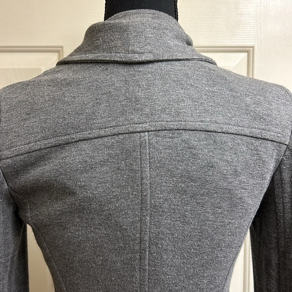 BAILEY 44 Grey Double Breasted Jacket with Pockets, Size XS, Pit to Pit 16” - Picture 9 of 9